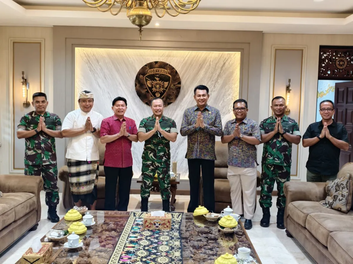 DPRD Bali Audiensi dengan Kodam Udayana, Pengawasan Tata Ruang dan Penertiban Aset Telantar Menguat