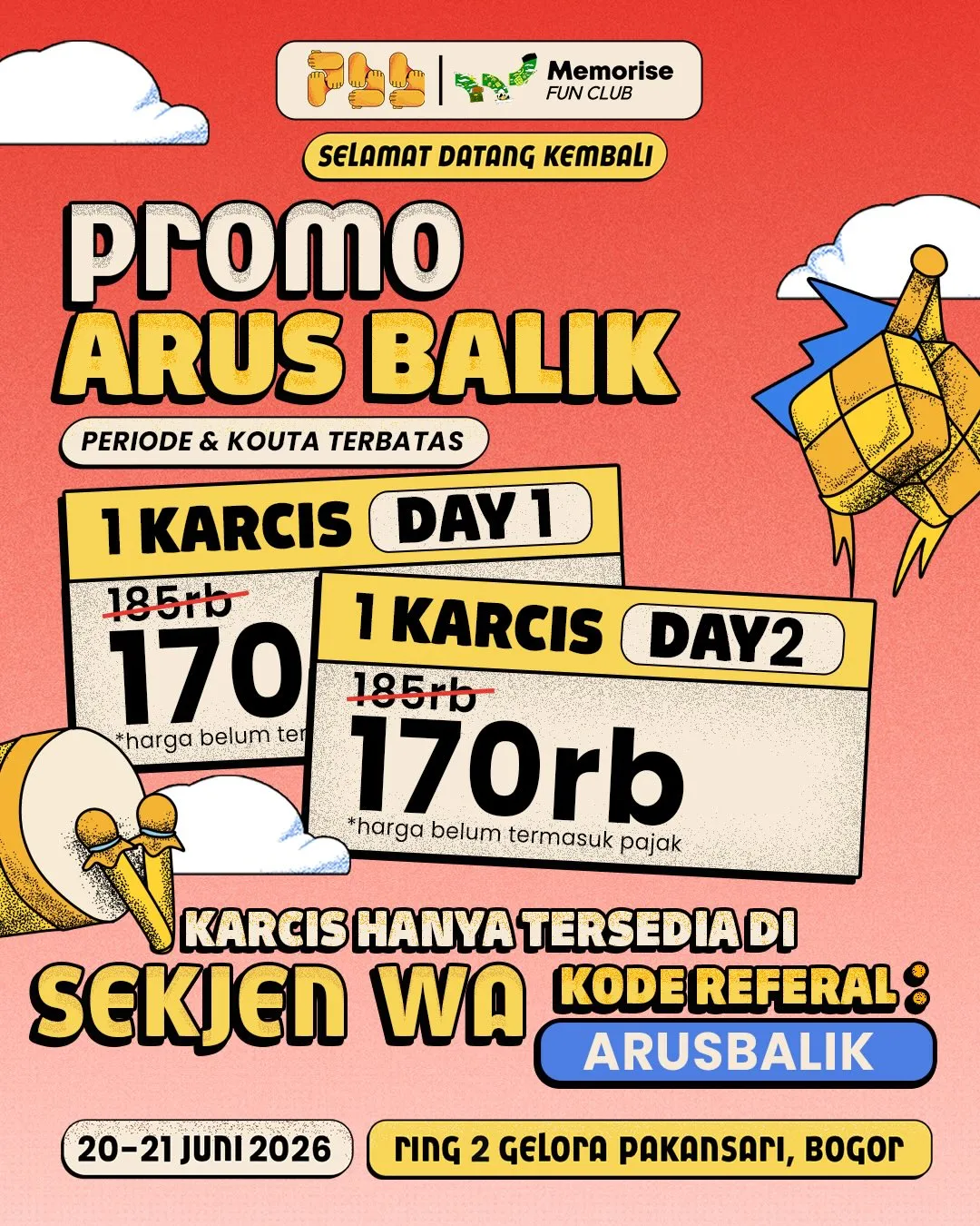 Pesta Bebas Berselancar 2026 Digelar 20–21 Juni di Bogor, Umumkan Daftar Musisi Lintas Genre