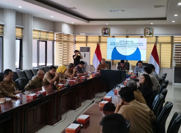 Pemkot Balikpapan Ikuti Entry Meeting BPK untuk Pemeriksaan Terinci LKPD 2025