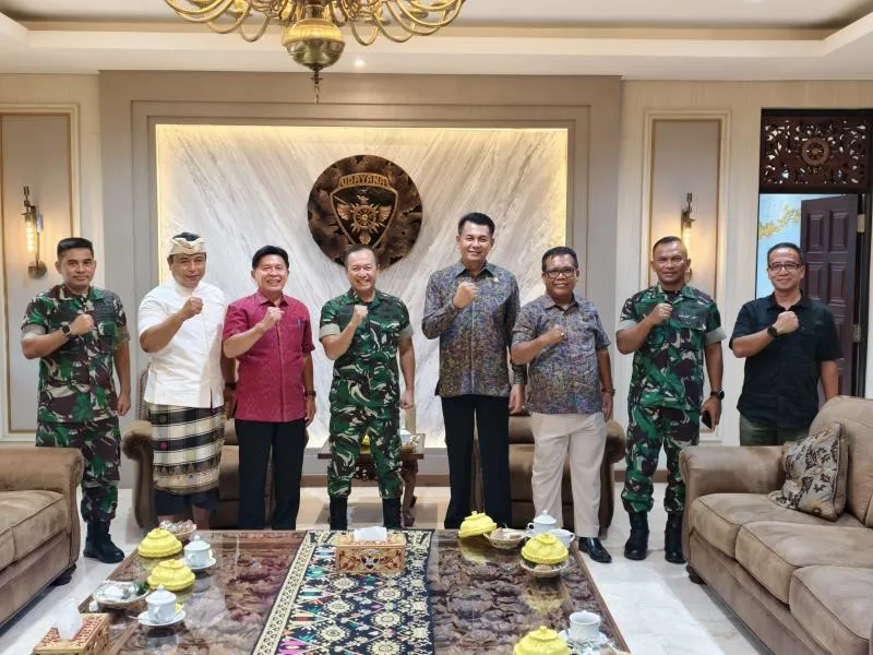 Pansus TRAP DPRD Bali Audiensi dengan Pangdam Udayana, Pengawasan Tata Ruang dan Aset Terlantar Diperketat