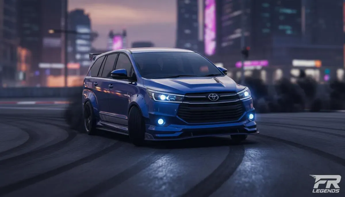 Mod Toyota Innova di FR Legends Viral, Tren Drift dengan Efek ‘Cumi Darat’ Ramai Dibicarakan