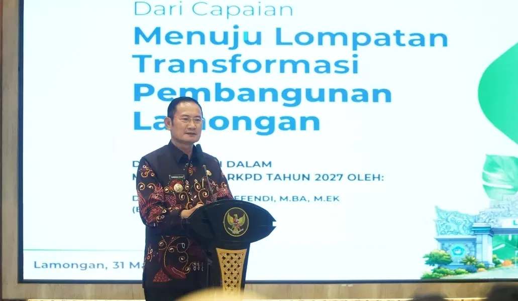 Musrenbang RKPD 2027, Bupati Lamongan Paparkan Sembilan Agenda Strategis Pembangunan