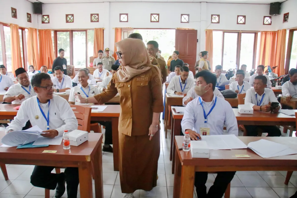 Bupati Barru Pantau Seleksi Bakal Calon Kepala Desa Pilkades 2026, Tekankan Transparansi