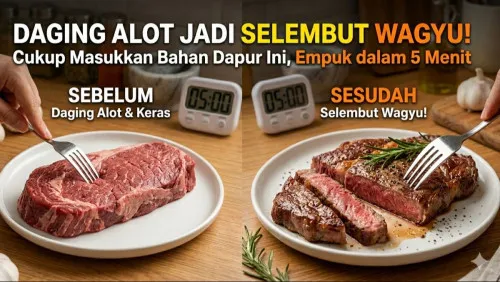 Trik Dapur untuk Mengempukkan Daging Alot dalam 5 Menit