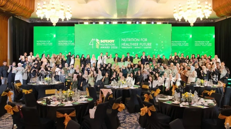 Soyjoy Nutrition Award 2026 Apresiasi 213 Program Gizi, Hampir Separuh Fokus Tangani Stunting