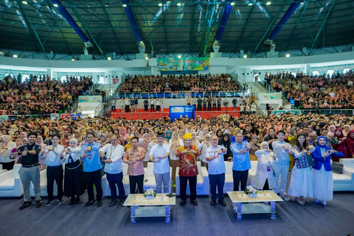 BI Riau Gelar TANJAK 2026 di Pekanbaru, 2.000 Siswa Ikuti Try Out SNBT dan Edukasi Keuangan Digital