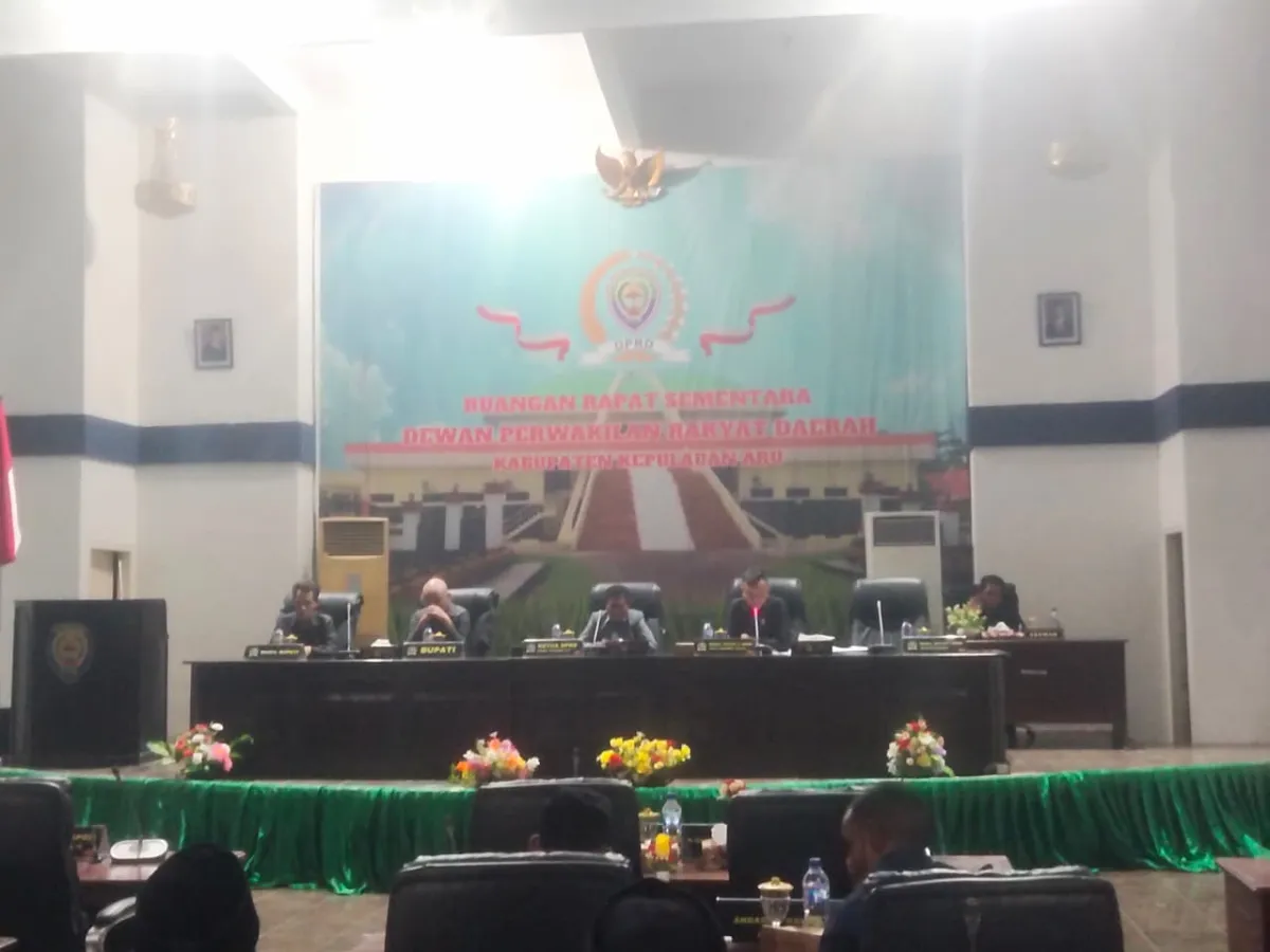 Paripurna DPRD Aru Dibuka, Bupati Tekankan Percepatan Pembangunan dan 16 Agenda Prioritas