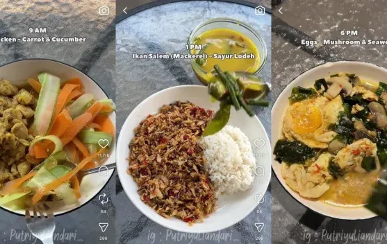Inspirasi Menu Real Food Seharian: Dari Sarapan Ayam hingga Makan Malam Telur Jamur
