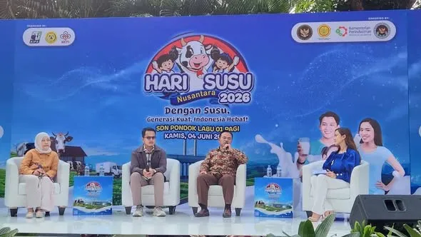 Hari Susu Nusantara 2026 Digelar di Pondok Labu, Pemerintah Dorong Konsumsi Susu Sejak Dini