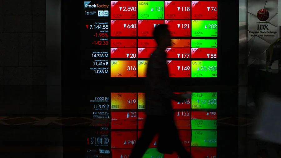 IHSG Ditutup Turun 1,04% ke 8.235, Melemah Saat Sejumlah Bursa Asia Menguat