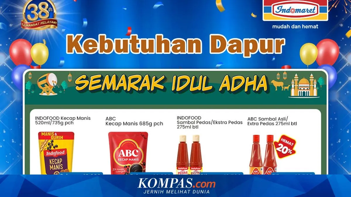 Promo Indomaret 23 Mei 2026: Diskon Bahan Dapur hingga Tebus Heboh Mulai Rp 5.000