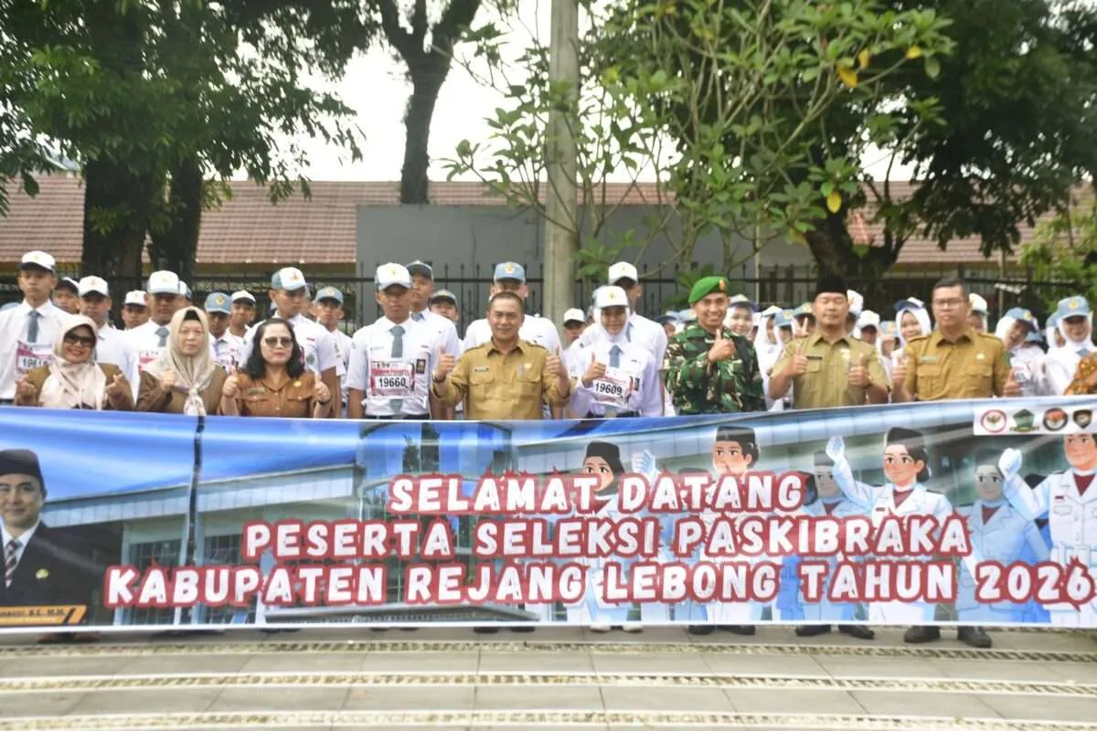 Sekda Rejang Lebong Resmi Buka Seleksi Paskibraka 2026, Tekankan Proses Transparan dan Berkeadilan