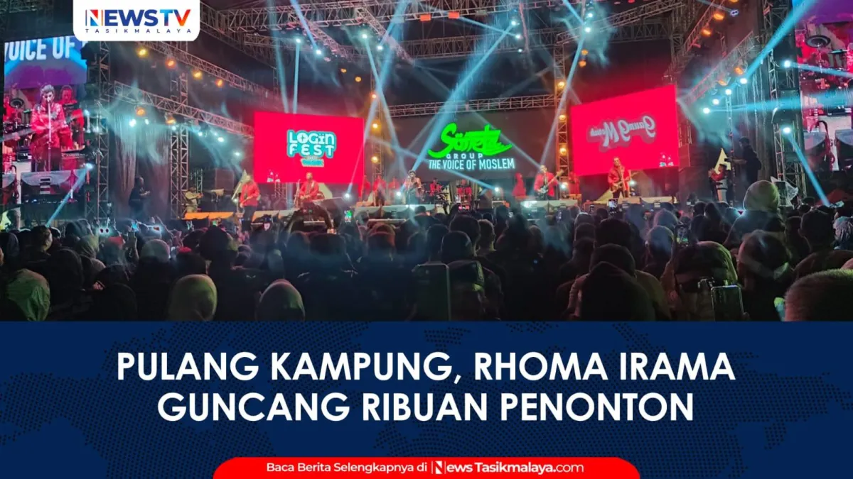 Rhoma Irama dan Soneta Group Tampil di Lanud Wiriadinata Tasikmalaya