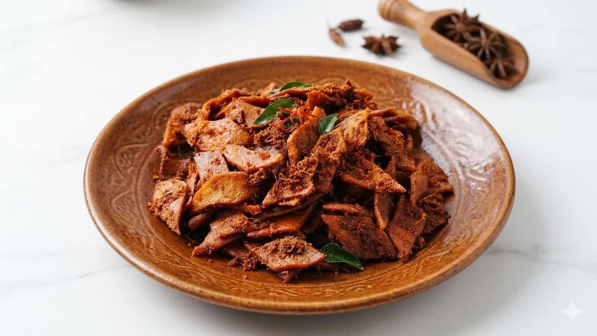 Agar Keripik Rendang Telur Tetap Renyah dan Harum, Perhatikan Bumbu, Suhu, dan Cara Simpan
