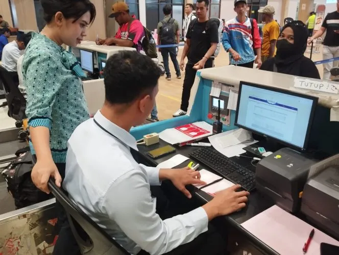 Gangguan Internet di Jayapura, Check-in Penumpang di Bandara Sentani Sempat Dilakukan Manual