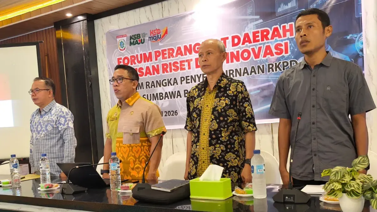 BRIDA Sumbawa Barat Gelar Forum 2026 untuk Selaraskan Kebijakan Riset dan Inovasi Lintas Sektor