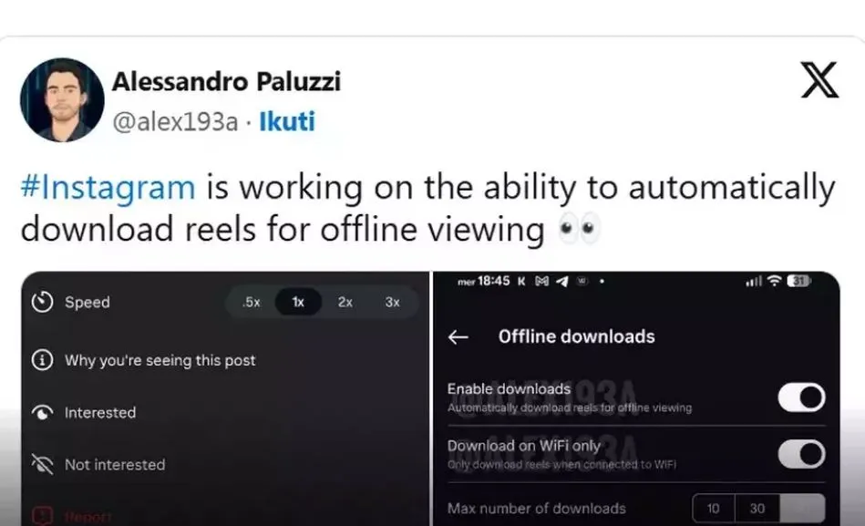 Instagram Dikabarkan Uji Fitur Menonton Reels Secara Offline