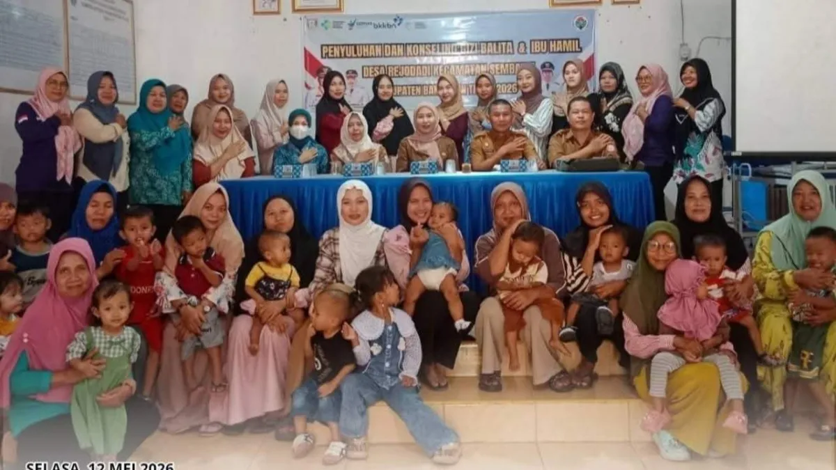 Pemdes Rejodadi Gelar Penyuluhan dan Konseling Gizi untuk Edukasi Pola Makan Sehat