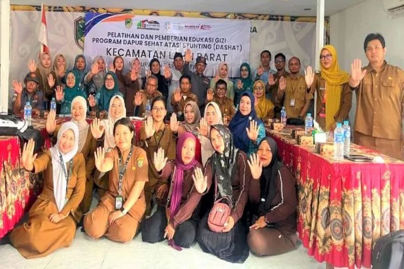 Pemkab Barito Utara Gelar Pelatihan DASHAT di Lahei Barat untuk Pencegahan Stunting