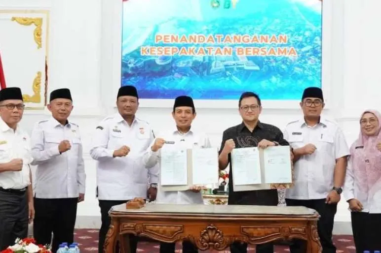 Pemkot Bengkulu Teken MoU dengan Badan Bank Tanah untuk Perkuat Tata Kelola Lahan