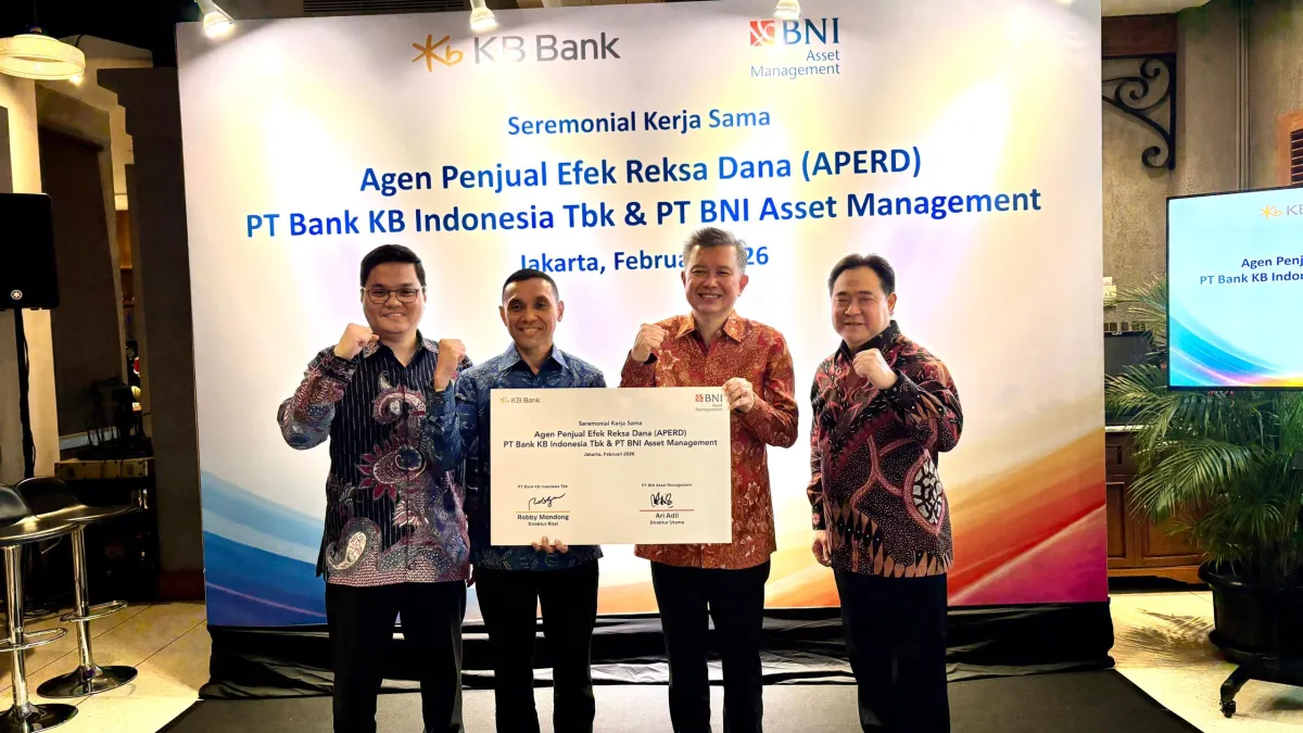 KB Bank Gandeng BNI Asset Management untuk Perluas Distribusi Produk Reksa Dana