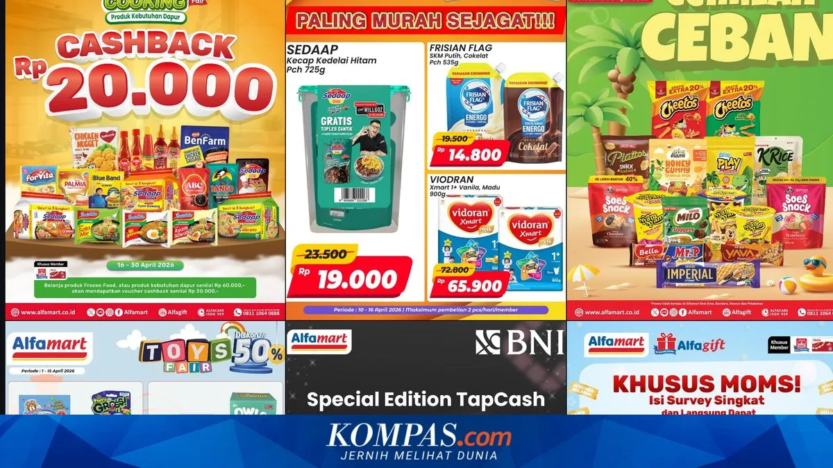 Daftar Promo JSM Alfamart Minggu, 7 Juni 2026: Susu, Minuman, Camilan hingga Frozen Food