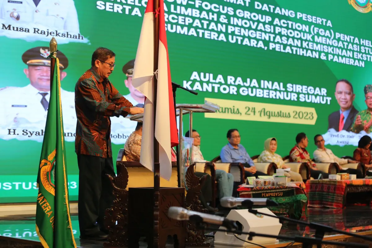 Talkshow Penta Helix FGA di USU Bahas Stunting, Limbah, dan Pengentasan Kemiskinan Ekstrem