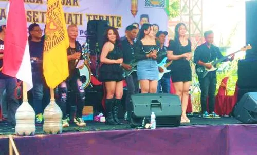 Halalbihalal PSHT di Puhpelem Wonogiri Diramaikan Musik Panggung, Aparat Gabungan Lakukan Pengamanan