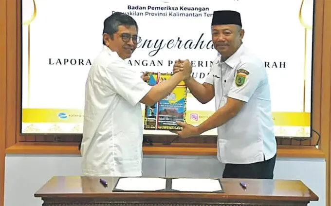 Pemkab Barito Selatan Serahkan LKPD 2025 ke BPK Kalteng, Tegaskan Komitmen Transparansi
