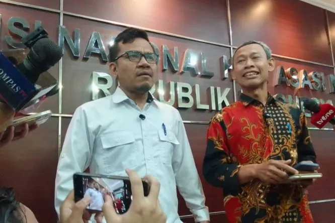 Komnas HAM Masih Menunggu Izin Puspom TNI untuk Periksa Empat Tersangka Kasus Penyiraman Air Keras Andrie Yunus