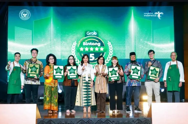 Grab dan Kemenpar Gelar Bintang 5 Awards 2026 untuk Dorong Ekosistem Kuliner dan Wisata Gastronomi