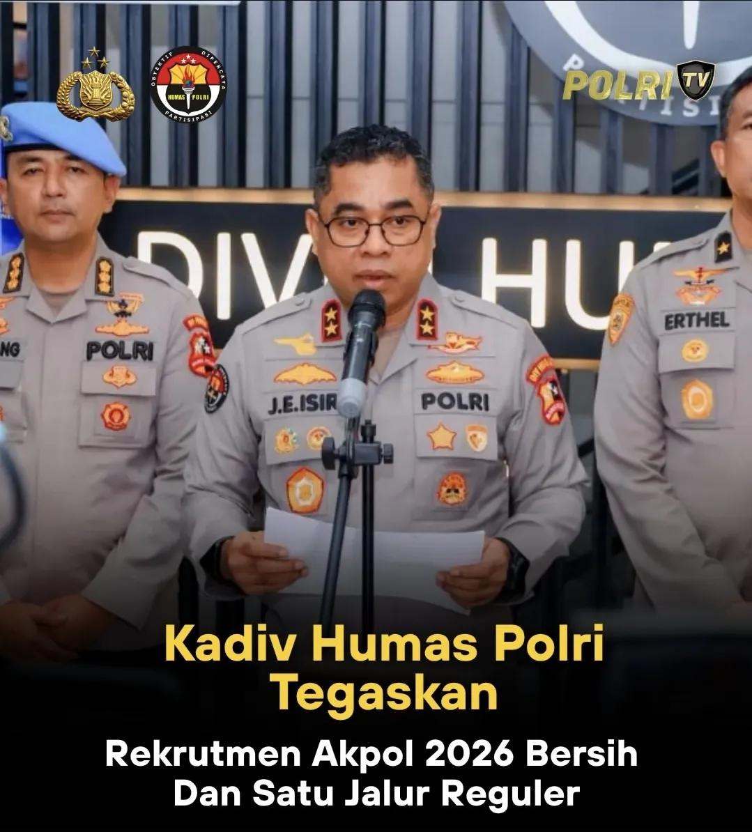 Divisi Humas Polri Tegaskan Pengawasan Ketat Rekrutmen Terpadu 2026 untuk Jaga Transparansi