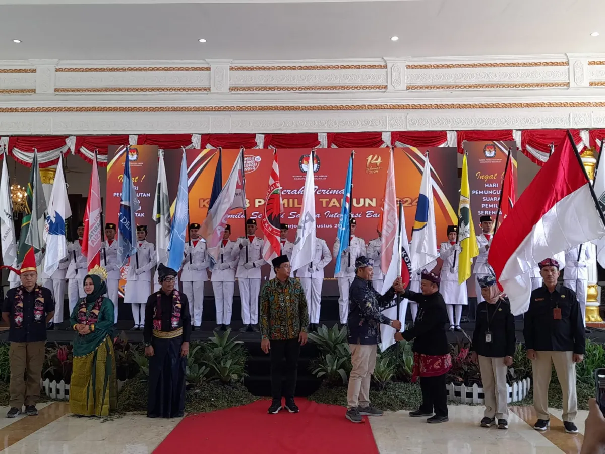 Kirab Pemilu 2024 Singgah di Sidoarjo, KPU Dorong Sosialisasi Peserta Pemilu