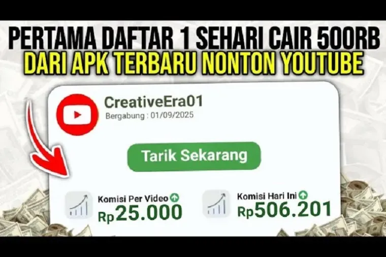 Aplikasi Penghasil Uang 2026 Ramai Dibicarakan, Klaim Penarikan ke DANA 3 Menit