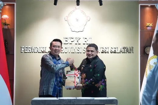 Makassar Jadi Daerah Pertama di Sulsel Serahkan LKPD 2025 ke BPK, Wali Kota Tekankan Transparansi