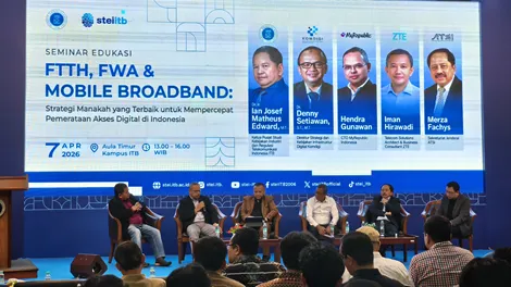 Seminar ITB Bahas Percepatan Akses Digital: FTTH dan FWA Dinilai Kunci Pemerataan Internet