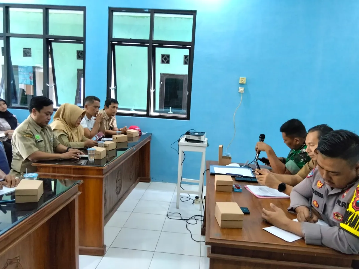 Rakor Lintas Sektoral di Patimuan Matangkan Mekanisme MBG, BUMDes Diminta Jadi Pemasok Utama