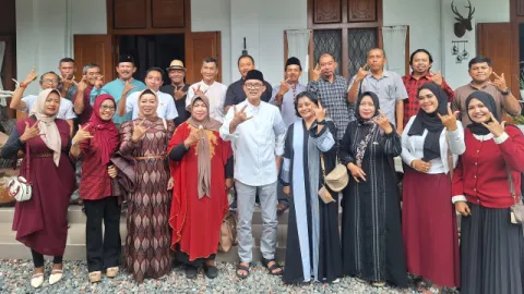 Halal Bihalal DPC PDIP Magetan di Rumah Kanang Ngawi, Bahas Konsolidasi dan Dampak Krisis Global