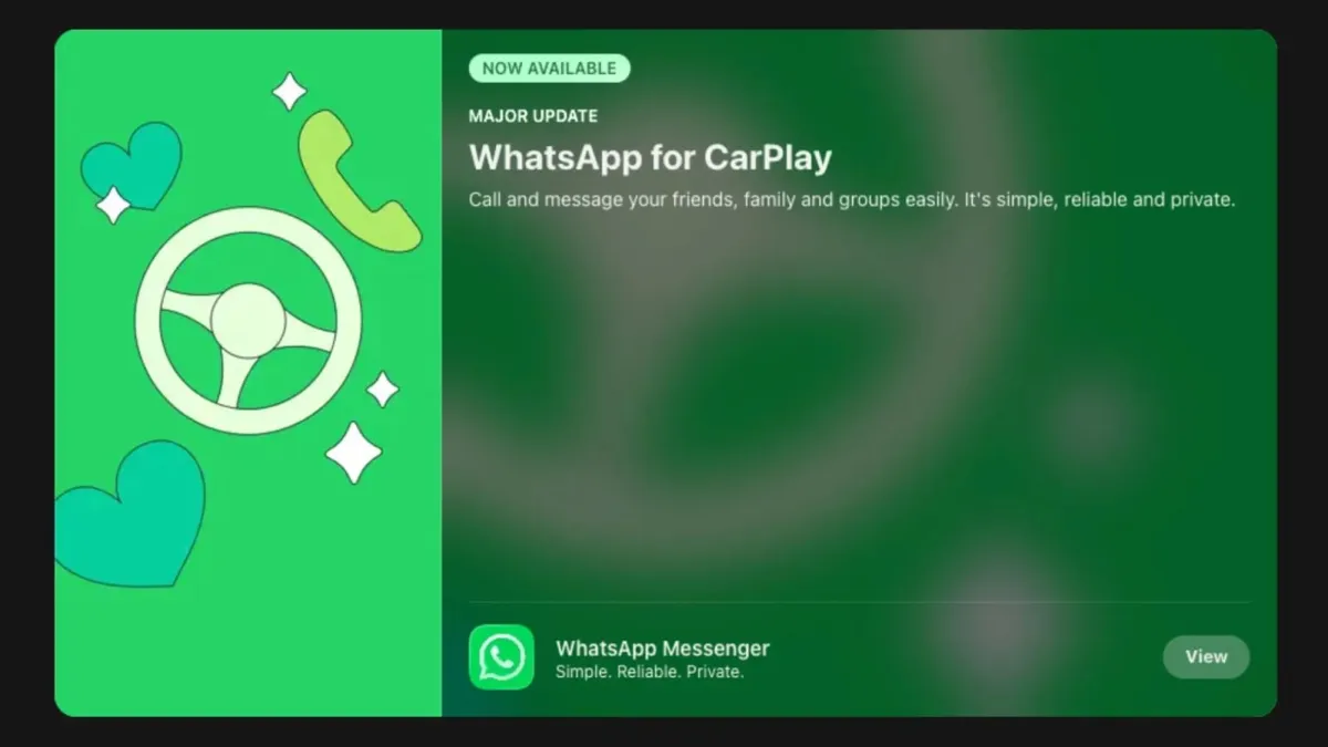 WhatsApp Perbarui Integrasi di Apple CarPlay, Kini Bisa Lihat Riwayat Panggilan