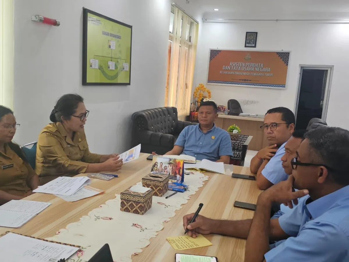 Kejati NTT Dampingi Dinkes Bahas Pembiayaan JKN 2026 untuk Perkuat Tata Kelola Keuangan Daerah