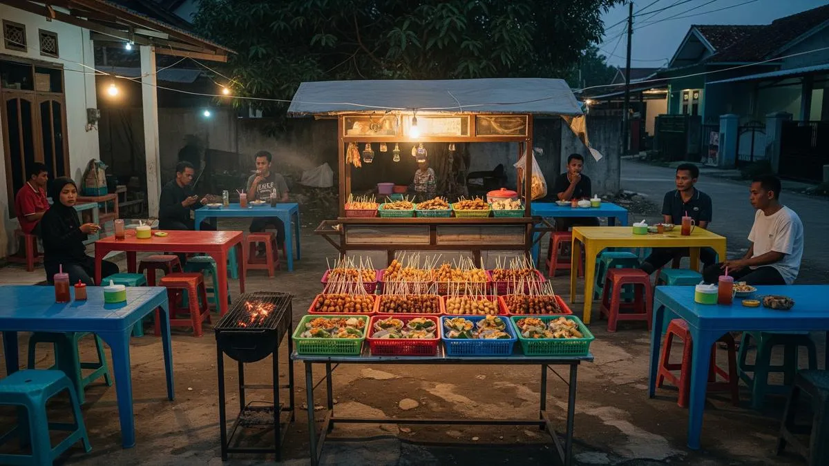 Ide Usaha Rumahan Minim Modal: Jual Minuman Kekinian dan Snack dengan Meja-Kursi Plastik