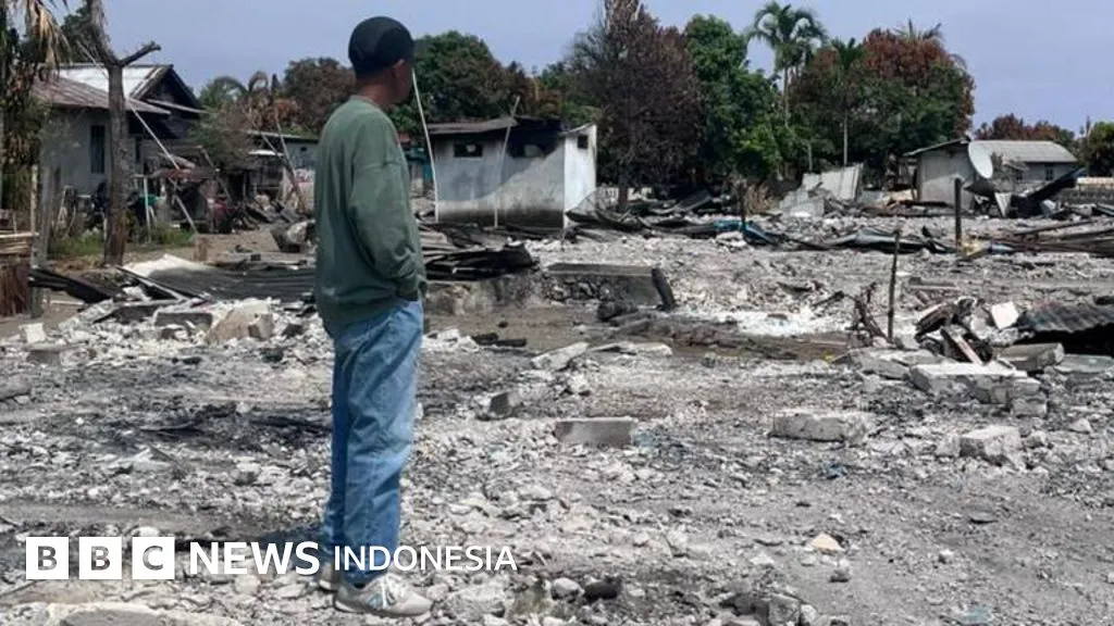 Bentrokan Banemo–Sibenpopo di Halmahera Tengah: Satu Tewas, Puluhan Rumah Terbakar, Aparat Tegaskan Bukan Konflik SARA