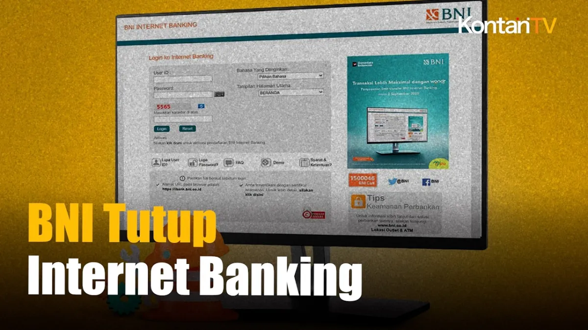 BNI Tutup Layanan Internet Banking per 4 Mei 2026, Nasabah Dialihkan ke Platform Digital Baru