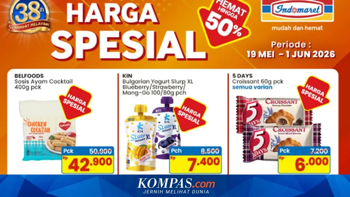 Promo Indomaret Idul Adha 28 Mei–10 Juni 2026: Diskon Beragam Produk, Termasuk Bahan Dapur