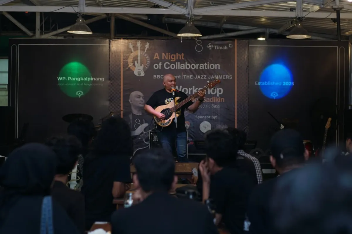 PT TIMAH Dukung Kegiatan Komunitas Musik Babel Bass di Pangkalpinang