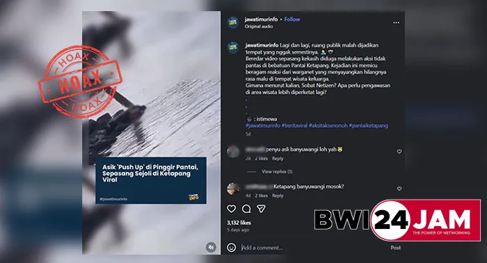 Verifikasi Video Viral di Pantai Ketapang: Lokasi Disebut Bukan di Banyuwangi