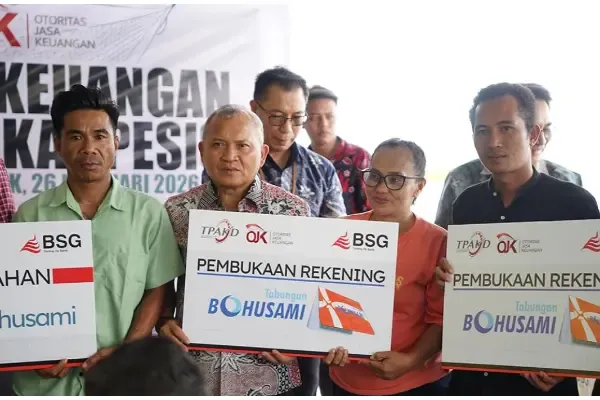 BSG, BRI, dan OJK Gelar Literasi Keuangan bagi Masyarakat Pesisir di Darunu Mangrove Park
