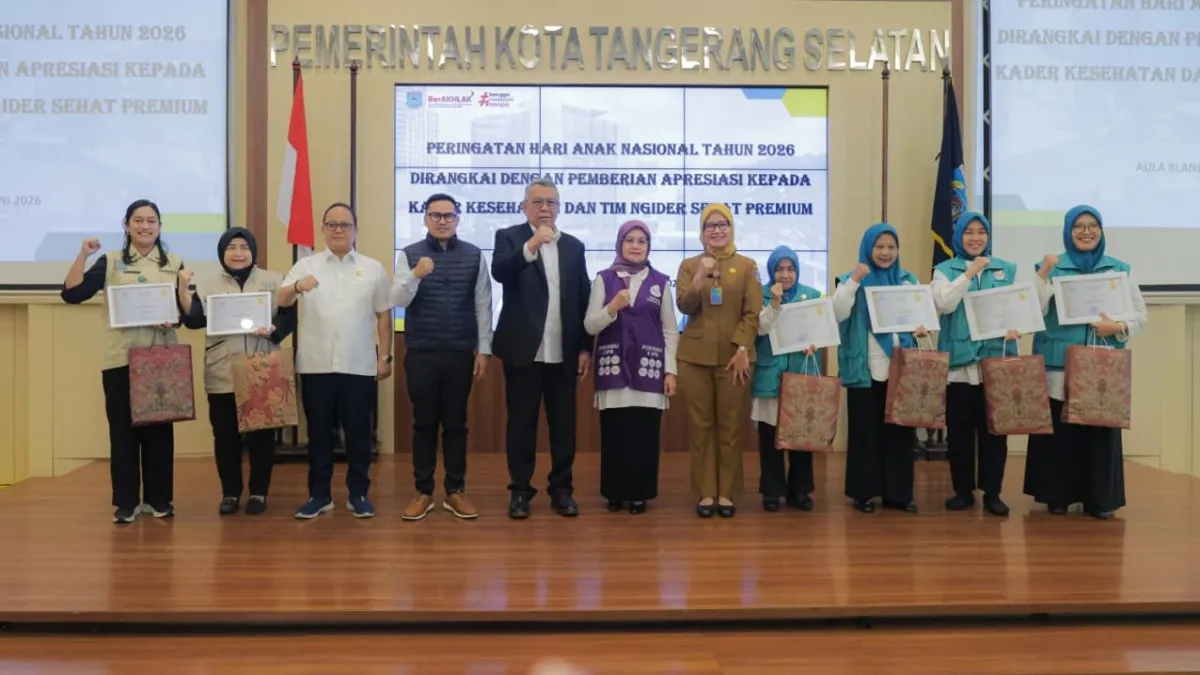 Pemkot Tangerang Selatan Perkuat Program Ngider Sehat Premium dan Kader Posyandu untuk Percepat Penurunan Stunting