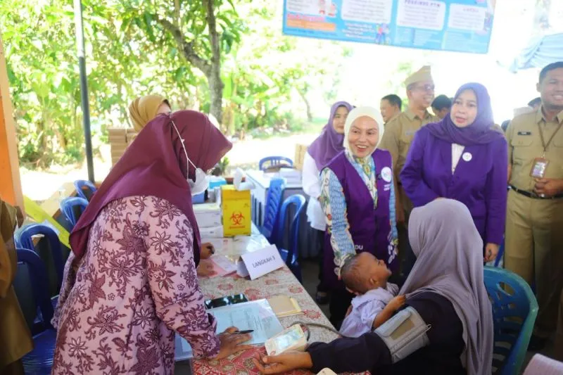 PKK Kudus Kampanyekan Hidup Sehat, Ajak Warga Aktifkan Kembali Posyandu