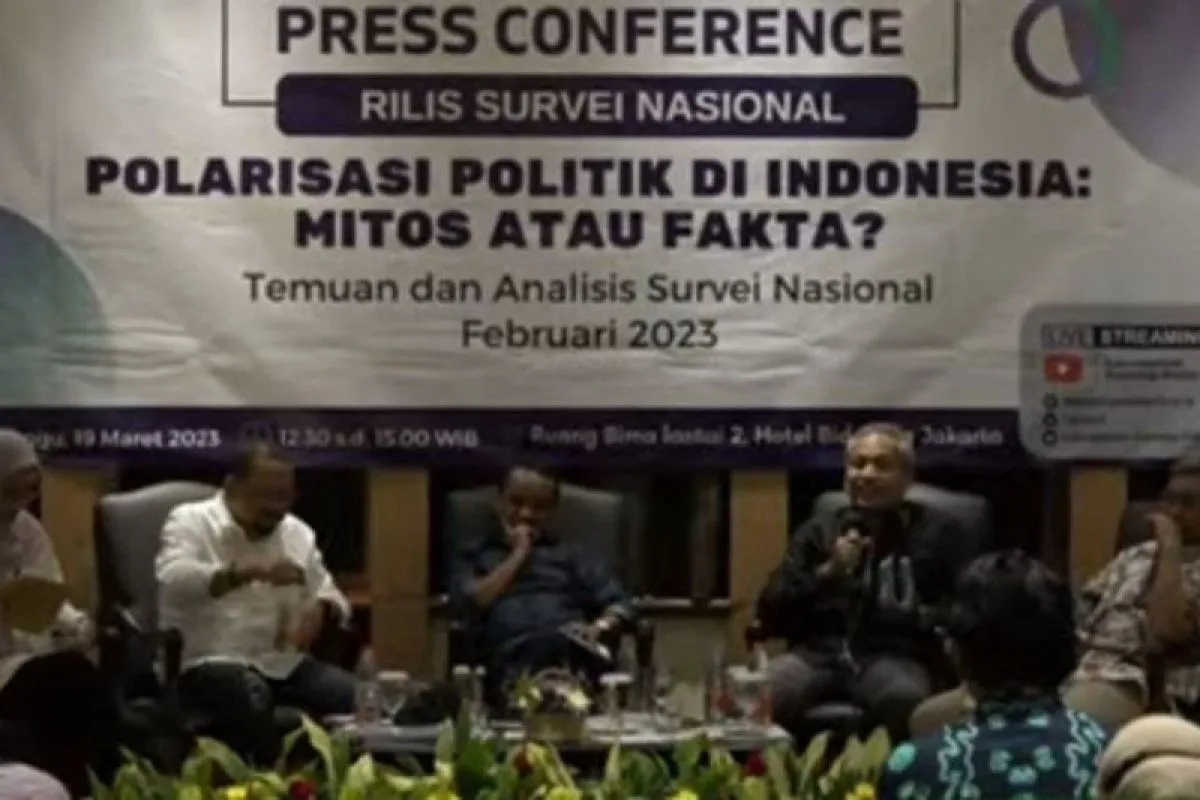 Survei UI: Polarisasi Politik di Indonesia Terjadi di Ruang Daring dan Luring